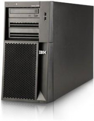 eServer IBM 7976KCG Express x3400 (Xeon QC E5310 1.60GHz/1066MHz/8MB L2, 2x1GB Chk, O/Bay HS SATA/SAS 4 свободных 3,5" отсека (возможно расширение до 8), SR8k-l, IDE 48x/32x/48x/16X Combo Drive 2 свободных 5,25" отсека, 835W p/s, 1 PCI 32bit слот, 2 PCI-X
