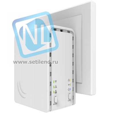 Powerline Wi-Fi адаптер MikroTik PL7411-2nD
