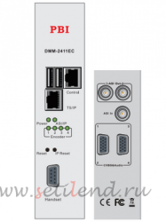 Модуль 4х канального H.264 HD/SD кодера/транскодера PBI DMM-2410EC-H для цифровой ГС PBI DMM-1000