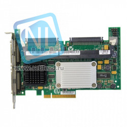 Контроллер LSi Logic X6847 LSI Logic MegaRAID SCSI LSI53C1030/Intel Xscale IOP332 500Mhz 0(256)Mb Int-2x68Pin Ext-2xVHDCI RAID50 UW320SCSI PCI-E8x(Без Кэша)-X6847(NEW)