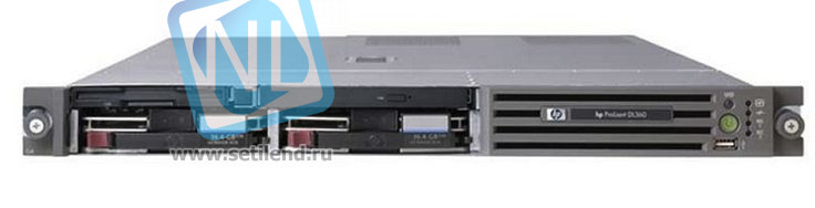 HP ProLiant DL360 G4 X3.6GHz/800 1M/RPS (Xeon3.6Ghz/1024Kb/2048Mb/HotPlug/Raid/noHDD/ CD/2x10/100/1000Eth/2xRPS)