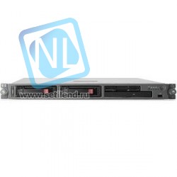 Сервер Proliant HP 434769-421 ProLiant DL320 G4 P-4 950 with EM64T - 3.4 GHz, 2MB L2, 1 GB (to 8 GB) of Advanced ECC PC2-4200 UB DDR2, NC324i PCI Express Dual Port Gigabit server adapter, Serial ATA Host Controller, max 1TB for SATA models or 292GB for SA