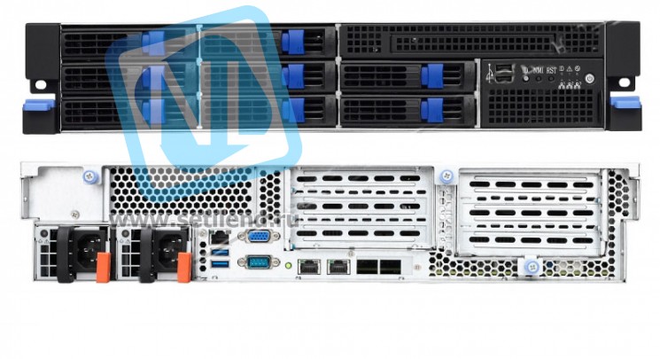 Серверная платформа SNR-SR388R-V3, 2U, E5-2600v3/v4, DDR4, 8xHDD, резервируемый БП
