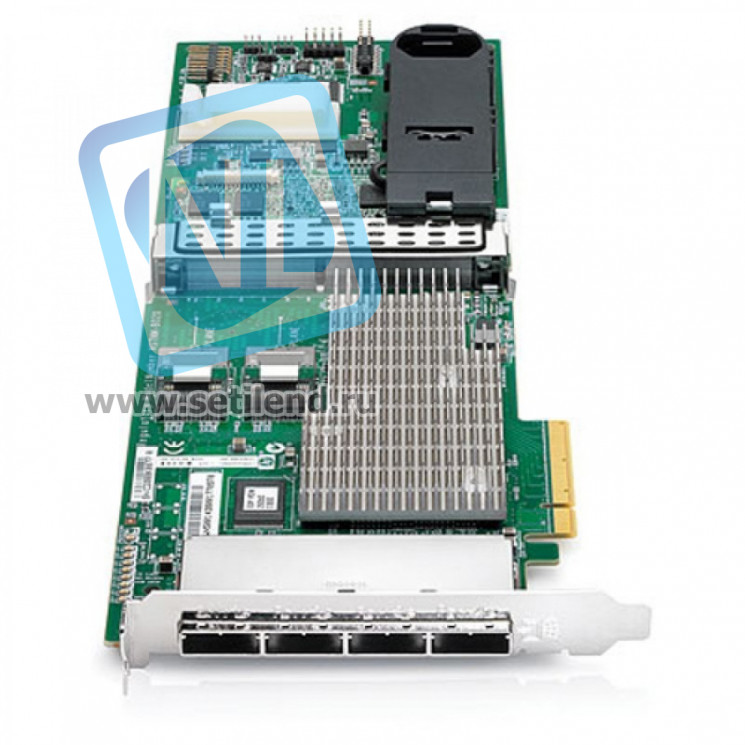 Контроллер HP 571436-001 Smart Array P812/1Gb with Flash BWC RAID 0,1,1+0,5,5+0,6,6+0 (24 link: 2 int (SFF8087) x4 wide port connectors/4 ext (SFF8088) x4 wide port Mini-SAS connectors) PCI-E 2.0 x8-571436-001(NEW)