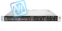 Сервер HP Proliant DL360e Gen8, 1 процессор Intel Xeon 6C E5-2430L 2.00 GHz, 12GB DRAM