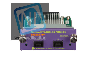 Модуль для коммутаторов Extreme Summit X460-G2 VIM-2x