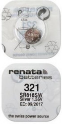 RENATA SR616SW 321, Элемент питания