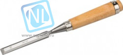 18096-16, Стамеска-долото "Классик" с деревянной ручкой, хромованадиевая, 16мм, ЗУБР