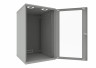 Шкаф телекоммуникационный настенный 18U, 523х600х866мм серия LITE (стеклянная дверь)