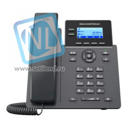 Grandstream GRP2602P - IP телефон (PoE, блок питания не входит в комплект). 4 SIP аккаунта, 2 линии, есть подсветка экрана
