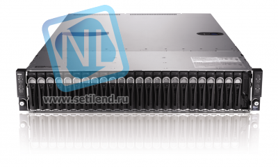Сервер Dell PowerEdge C6220, 8 процессоров Intel Xeon 8C E5-2660 2.20GHz, 128GB DRAM, 24 отсека под HDD 2.5"