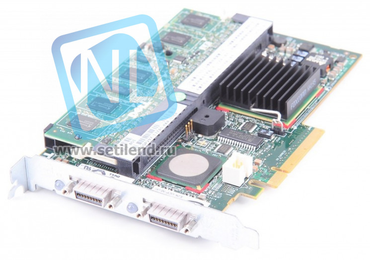 Контроллер Dell 405-10621 external RAID Controller Card/256MB BBU cache/no cables/2x4 Connectors/PCI-E-405-10621(NEW)
