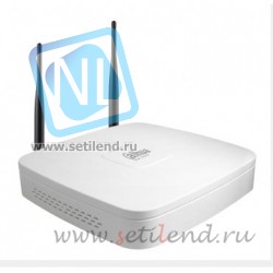 IP Видеорегистратор Dahua DHI-NVR4104-W до 4х 3Мп камер, 1HDD, Wi-Fi