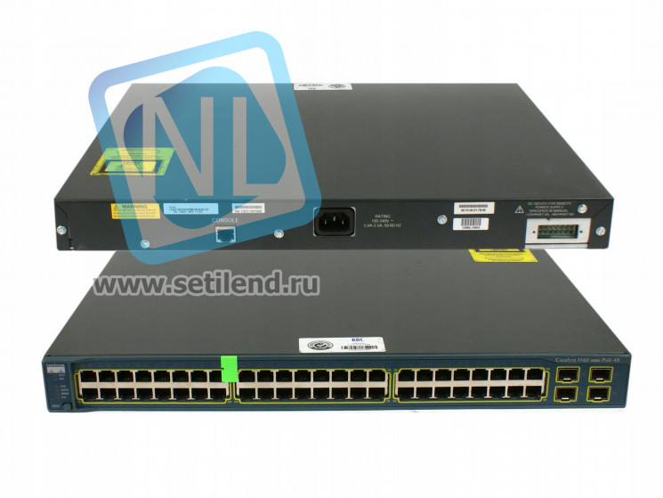 Коммутатор Cisco Catalyst WS-C3560-48PS-E