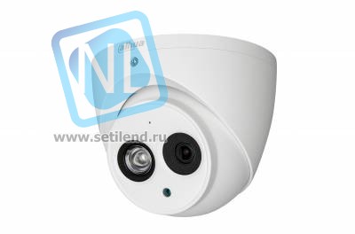 HDCVI купольная мини камера Dahua DH-HAC-HDW1100EMP-A-0280B 1080p, 2.8мм, ИК до 50м, 12В, встр. микр
