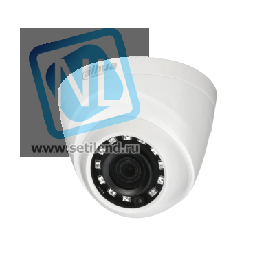 HDCVI купольная мини камера Dahua DH-HAC-HDW1220RP-0280B 1080p, 2.8мм, ИК до 20м, 12В