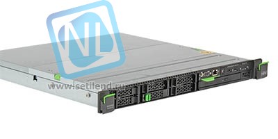 Сервер Fujitsu PRIMERGY RX100S8, 1 процессор Xeon E3-1220v3 3.10GHz, 4GB DRAM, noHDD