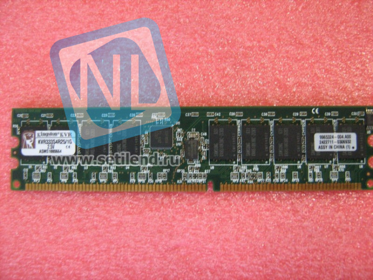 Модуль памяти Kingston KVR333S4R25/1G DDR333 1Gb REG ECC LP PC2700-KVR333S4R25/1G(NEW)