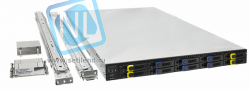 Серверная платформа SNR-SR360R-25, 1U, E5-2600v3, DDR4, 10xHDD 2,5" (4xNVMe 2,5"), резервируемый БП