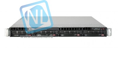 Сервер Supermicro 815TQ-R700WB(X9DRW-3F), 2 процессора Intel Xeon 8C E5-2670 2.60GHz, 32GB DRAM