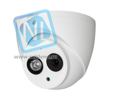 HDCVI купольная мини камера Dahua DH-HAC-HDW1200EMP-A-0360B 1080p, 3.6мм, ИК до 50м, 12В, встр. микр
