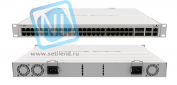 Коммутатор Cloud Router Switch Mikrotik CRS354-48G-4S+2Q+RM