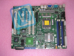 Материнская плата SuperMicro PDSMA+ LGA775 <i3000> SVGA+2xGbLAN PCI-X SATA RAID ATX 4DDR2<PC2-5300>-PDSMA+(NEW)