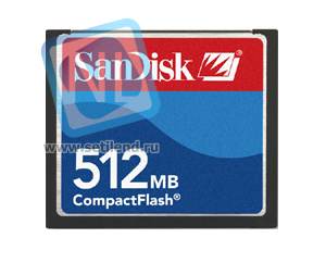 Память Compact Flash 512Mb