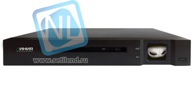 Мультиформатный видеорегистратор Линия XVR 16 для аналоговых и IP-видеокамер.Количество каналов: видео-16, 2xSATA HDD до 10Тб