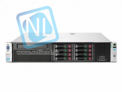Сервер HP Proliant DL380p Gen8, 2 процессора Intel Xeon 8C E5-2670, 64GB DRAM, 8SFF, P420i/1GB FBWC