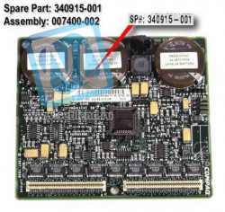 Контроллер HP 340915-001 64MB battery-backed cache memory module board - Includes attached batteries.-340915-001(NEW)