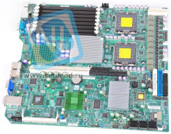 Материнская плата SuperMicro X7DBR-3 i5000P Dual s771 8FBD 8SAS 6SATAII U100 PCI-E8x/PCI-X Riser SVGA 2xGbLAN E-ATX 1333Mhz 1U-X7DBR-3(NEW)