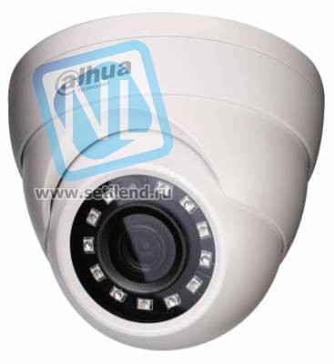 HDCVI купольная мини камера Dahua DH-HAC-HDW1200MP-0360B-S3 1080p, 3.6мм, ИК до 20м, 12В