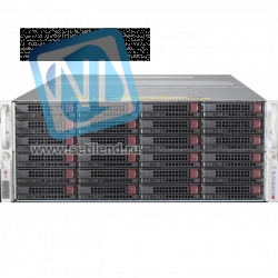 Сервер Supermicro 6047R-E1R72L2K(X9DRD-7LN4F), 2 процессора Intel Xeon 8C E5-2650v2 2.60GHz, 64GB DRAM