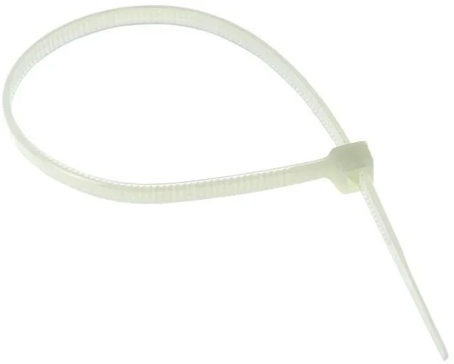 Хомут кабельный 3.6х250 нейл. бел. (уп.100шт) EKF plc-c-3.6x250