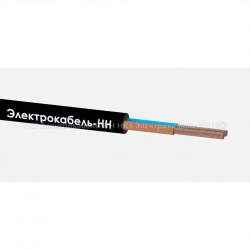 Провод ПВС 2х0.75 Ч (бухта) (м) ЭЛЕКТРОКАБЕЛЬ НН 000007161