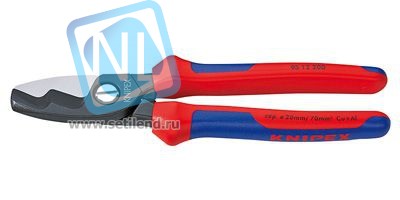 Ножницы для резки кабелей с двойными режущими кромками Knipex KN-9512200