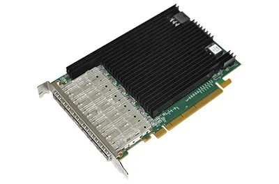Сетевая карта 6 портов 10GBase-X (SFP+, Intel 82599ES), Silicom PE310G6SPi9-XR