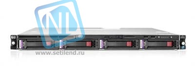 Сервер HP ProLiant DL160 G6, 1 процессор Intel Quad-Core E5504 2.0GHz, 4GB DRAM, 2x160GB SATA HDD