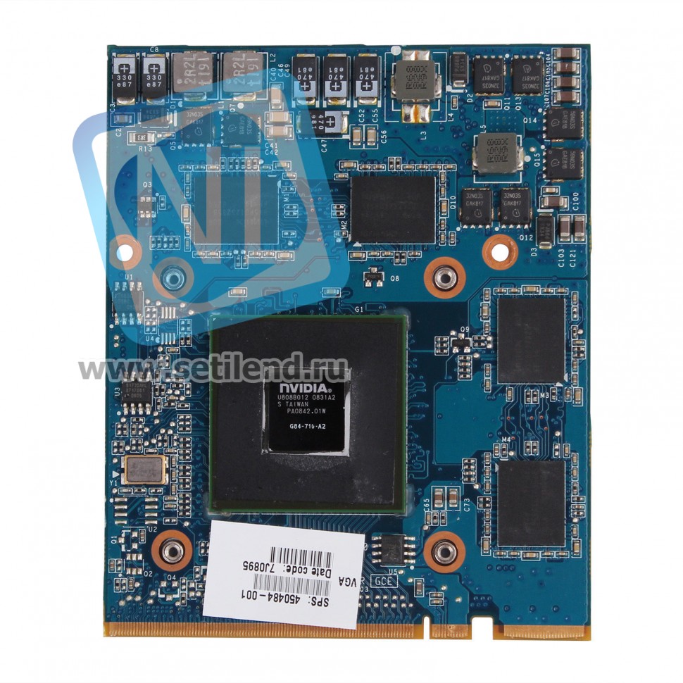 450484-001(NEW), 450484-001 NVIDIA QUADRO NVS 320M 256MB VIDEO CARD -  КУПИТЬ В КАЗАХСТАНЕ И РОССИИ ДОСТАВКА СЕТИЛЕНД