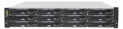 Система хранения данных Infortrend DS1012R2C-B Gen2 (2xCtrl, до 12xHDD, 2xSAS12G внеш. порт, 2x2GB, 8x1G порта iSCSI)