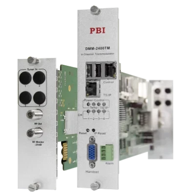 Модуль 4х поточного QAM модулятора PBI DMM-2410TM-30IC для цифровой ГС PBI DMM-1000