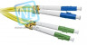 Патчкорд оптический LC/UPC-LC/APC SM Duplex 0,5 метра