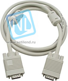 VGA CABLE (2xFerrites) 1.8m