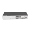 Управляемый коммутатор уровня 2 BDCOM S2510-C, 8x 10/100/1000Base-T, 2x 100/1000BASE-X (SFP), 220VAC