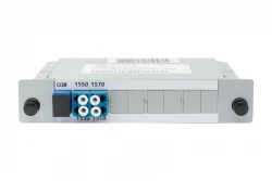 Мультиплексор B-OptiX CWDM одноволоконный 2-канальный, (trx:1550/1530, 1570/1510), в пластиковом слоте