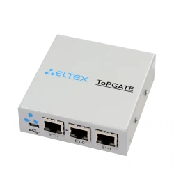 Мультиплексор оптический, 2E1+100Mb Ethernet, 2 лазера, 20км, пластиковый корпус