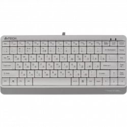 Клавиатура A4Tech Fstyler FK11 белый USB slim