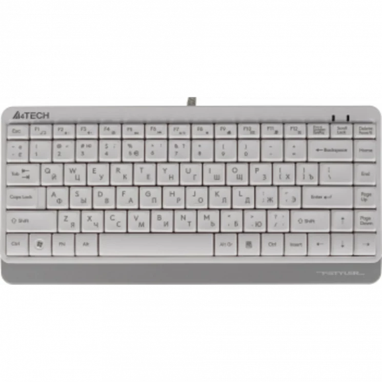 Клавиатура A4Tech Fstyler FK11 белый USB slim