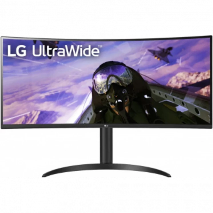Монитор LG 34" UltraWide 34WP65C-B черный VA LED 21:9 HDMI M/M матовая HAS Piv 300cd 178гр/178гр 344